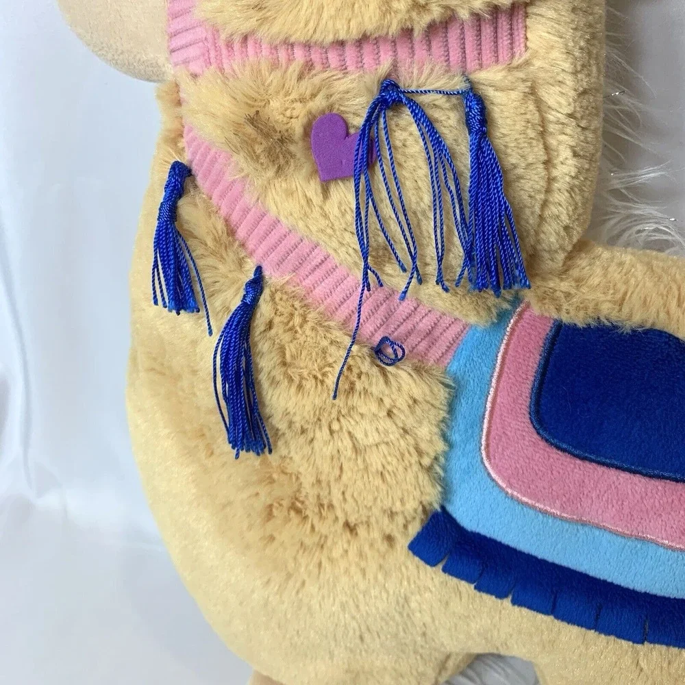 LLAMA Plush Animal Adventure Soft Landing Reversible‎ Pillow Stuffed Stuffie 17
